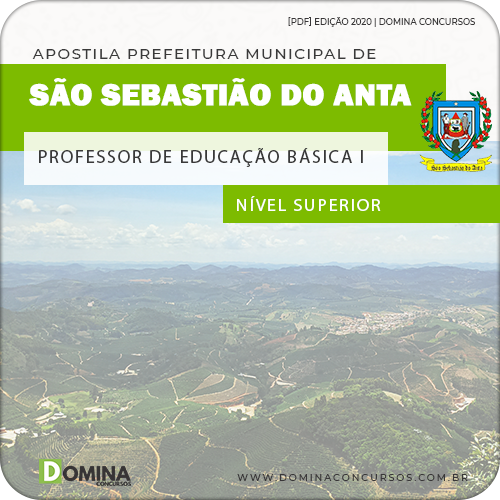 Apostila Pref São Sebastião Anta MG 2020 Pref ED Básica I