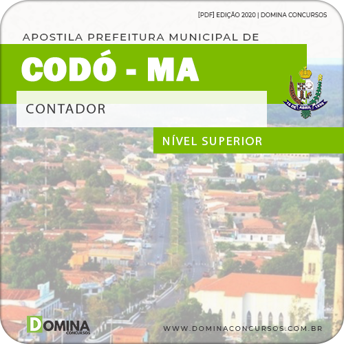 Apostila Concurso Público Pref Codó MA 2020 Contador