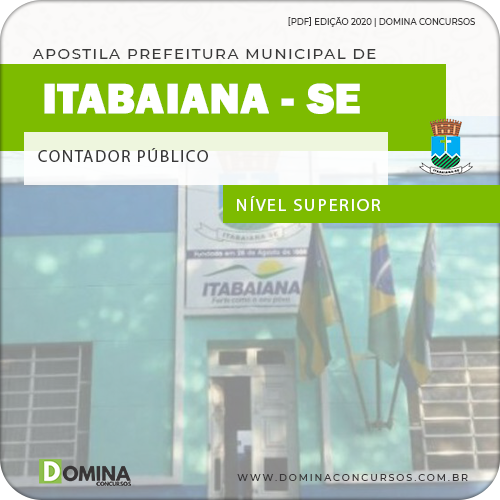 Apostila Concurso Pref Itabaiana SE 2020 Contador Público