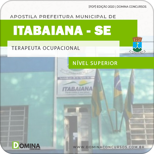 Apostila Pref Itabaiana SE 2020 Terapeuta Ocupacional