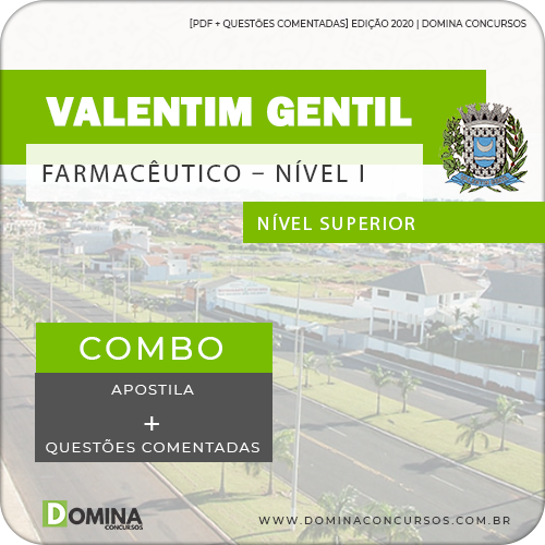 Apostila Valentim Gentil SP 2020 Farmacêutico Nível I