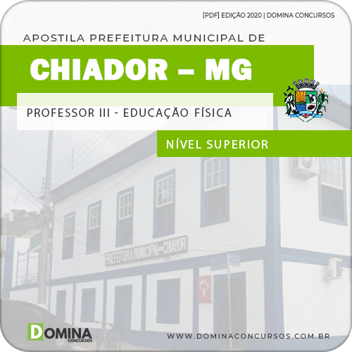 Apostila Concurso Chiador MG 2020 Professor III Educação Física