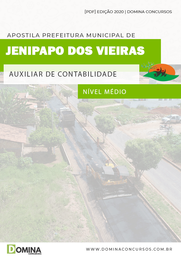 Apostila Jenipapo dos Vieiras MA 2020 Auxiliar Contabilidade