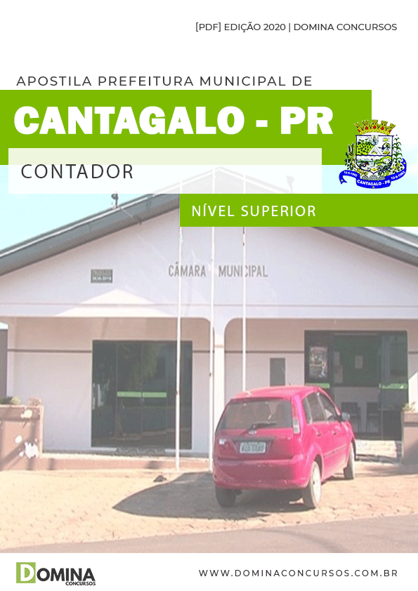 Apostila Concurso Câmara Cantagalo PR 2020 Contador