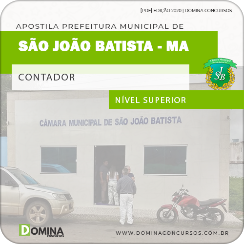 Apostila Concurso Pref Jenipapo Vieiras MA 2020 Contador