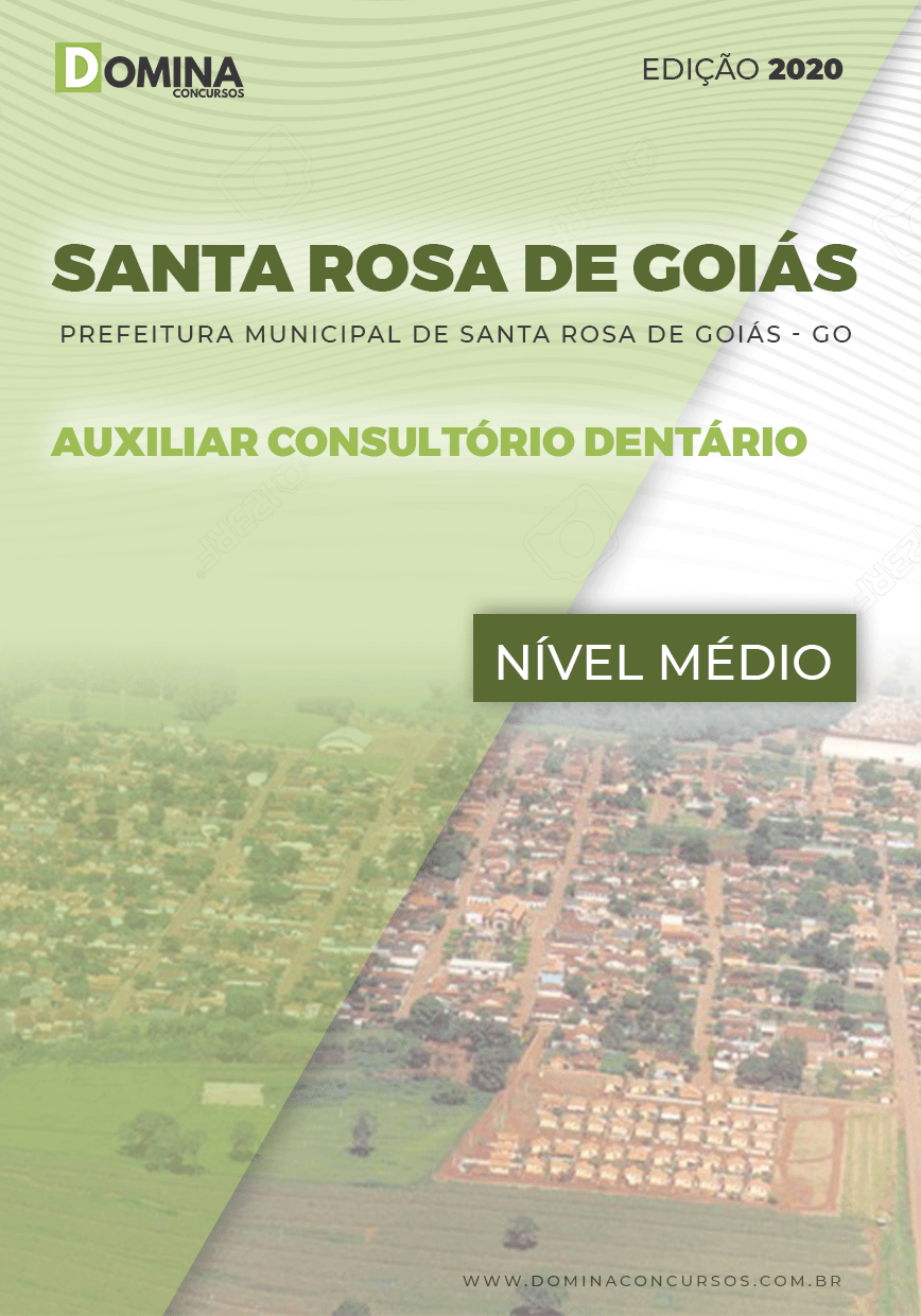 Apostila Santa Rosa de Goiás 2020 Auxiliar Consultório Dentário