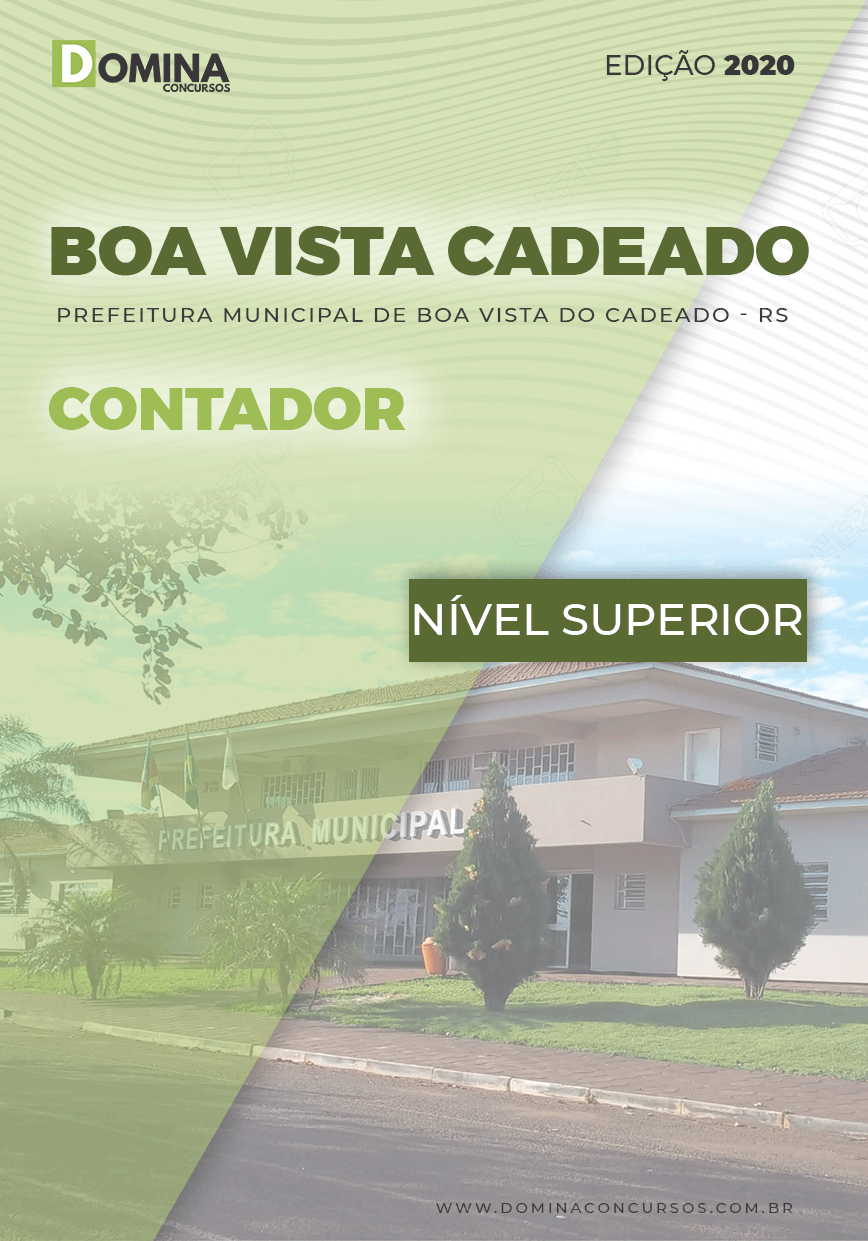 Apostila Boa Vista do Cadeado RS 2020 Contador