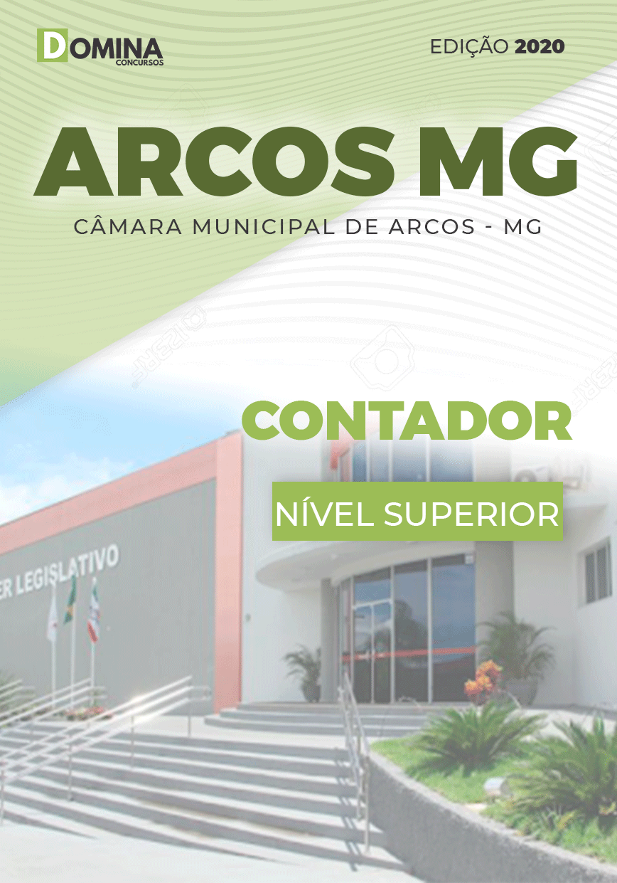 Apostila Concurso Câmara Arcos MG 2020 Contador