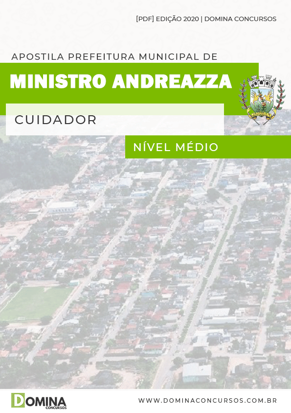 Apostila Concurso Ministro Andreazza RO 2020 Cuidador