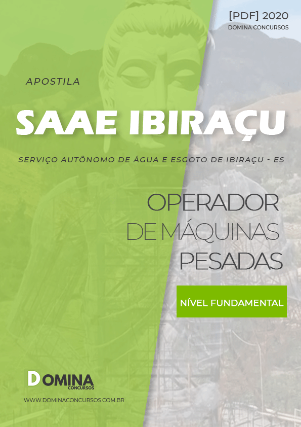 Apostila SAAE Ibiraçu ES 2020 Operador de Máquinas Pesadas