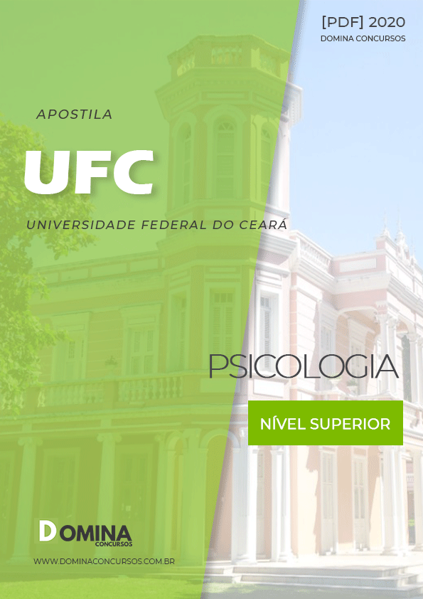 Apostila Processo Seletivo UFC 2020 Psicologia