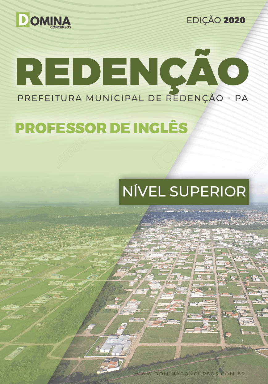 Apostila Pref Redenção PA 2020 Professor de Inglês