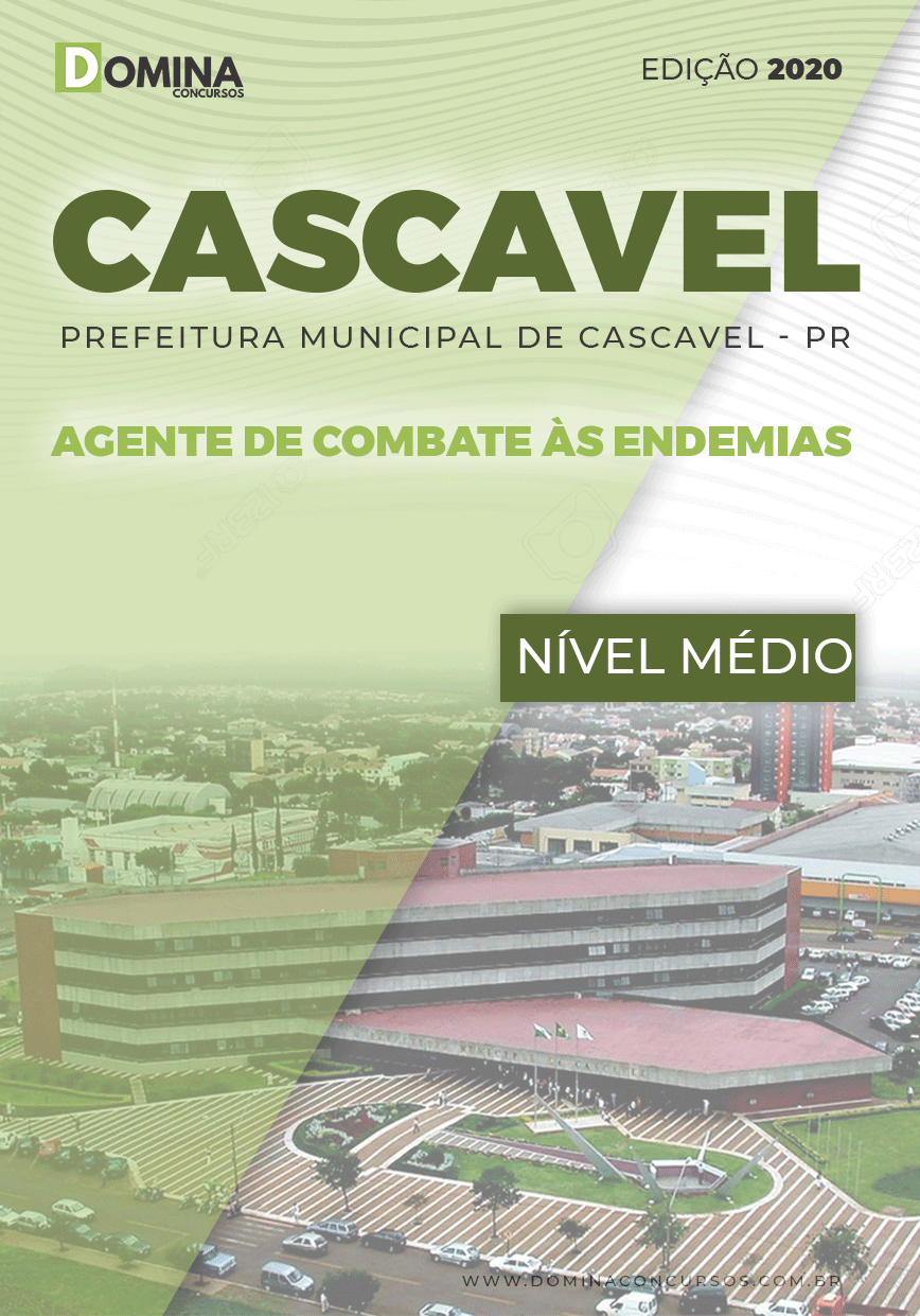 Apostila Cascavel PR 2020 Agente Combate às Endemias