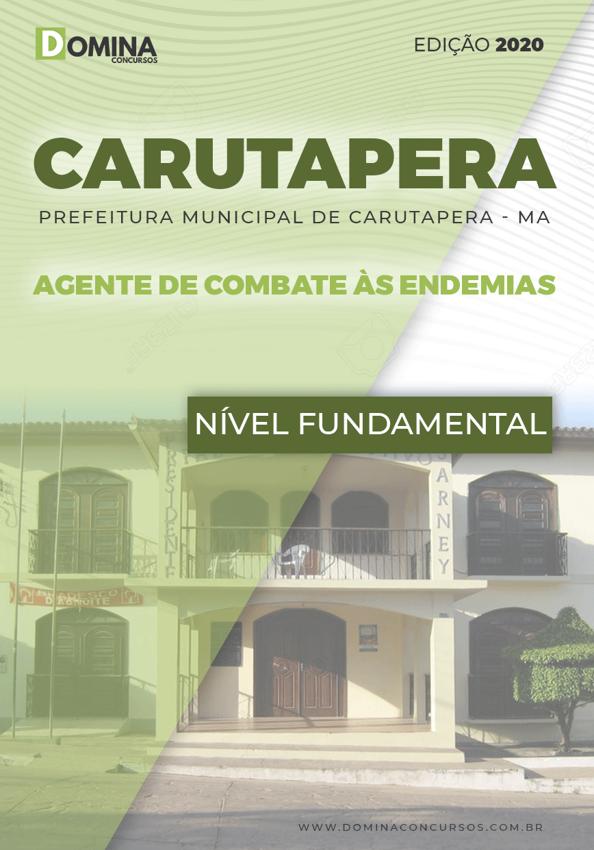 Apostila Pref Carutapera MA 2020 Agente Combate Endemias