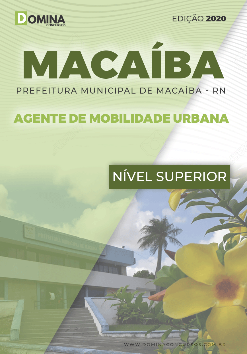 Apostila Pref Macaíba RN 2020 Agente Mobilidade Urbana