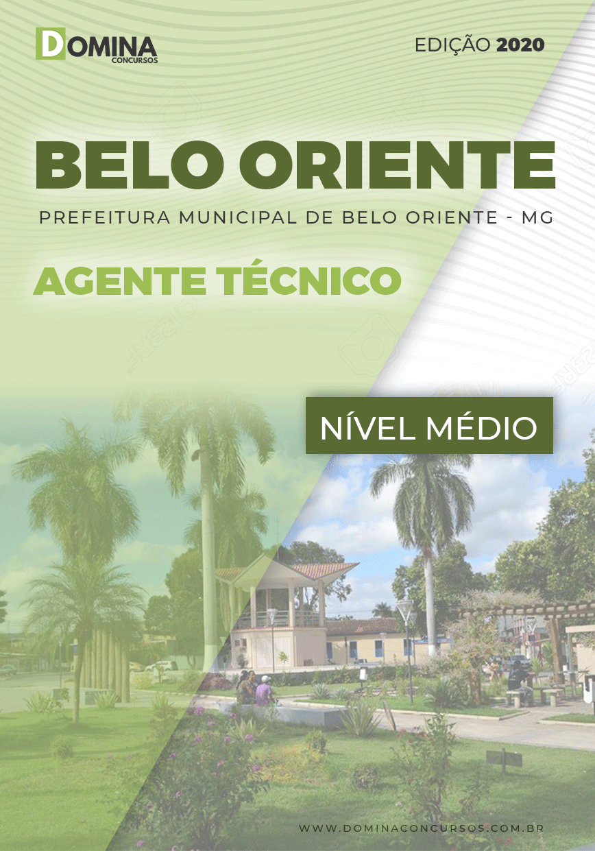 Apostila Concurso Belo Oriente MG 2020 Agente Técnico