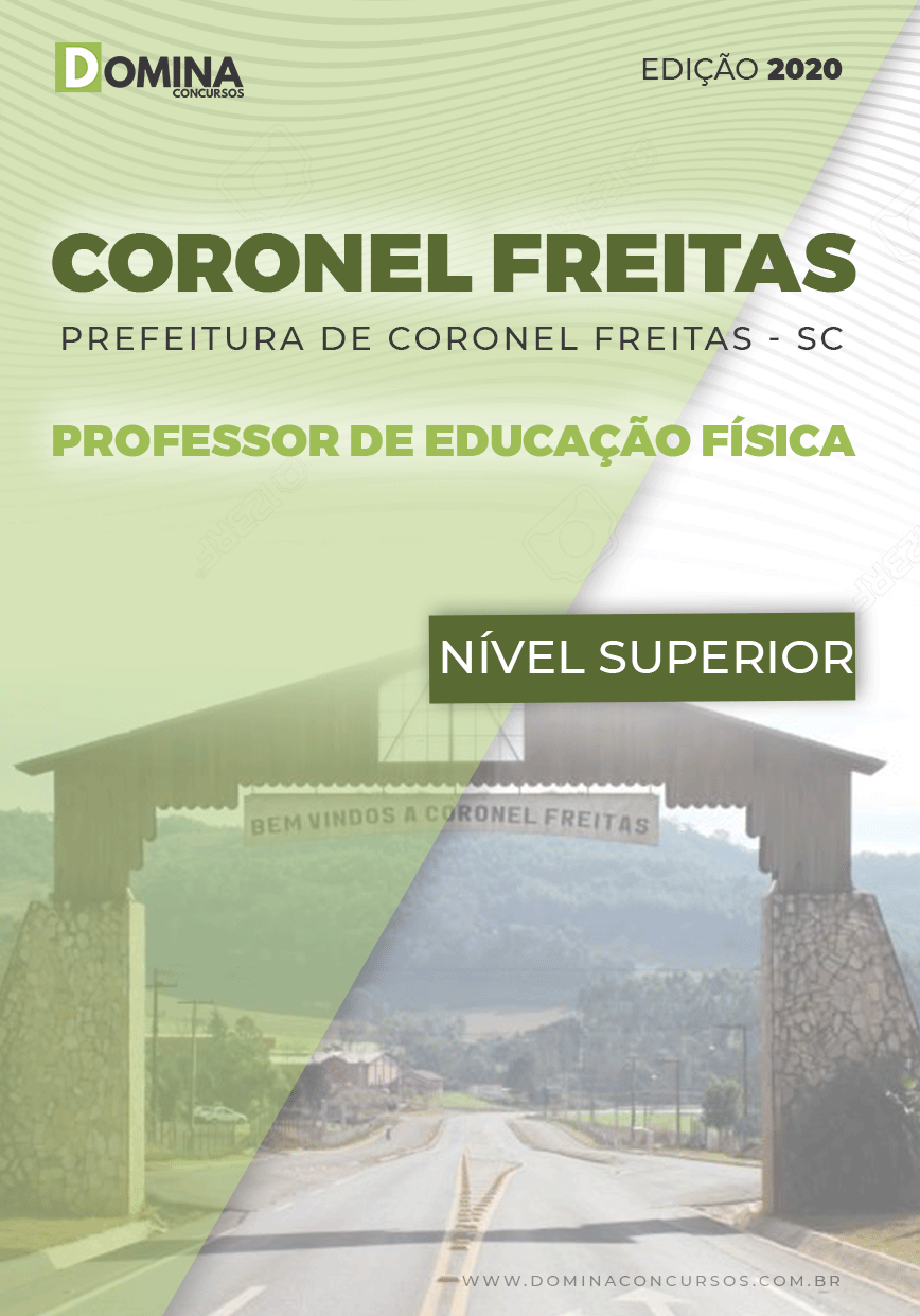 Apostila Coronel Freitas SC 2020 Professor Educação Física