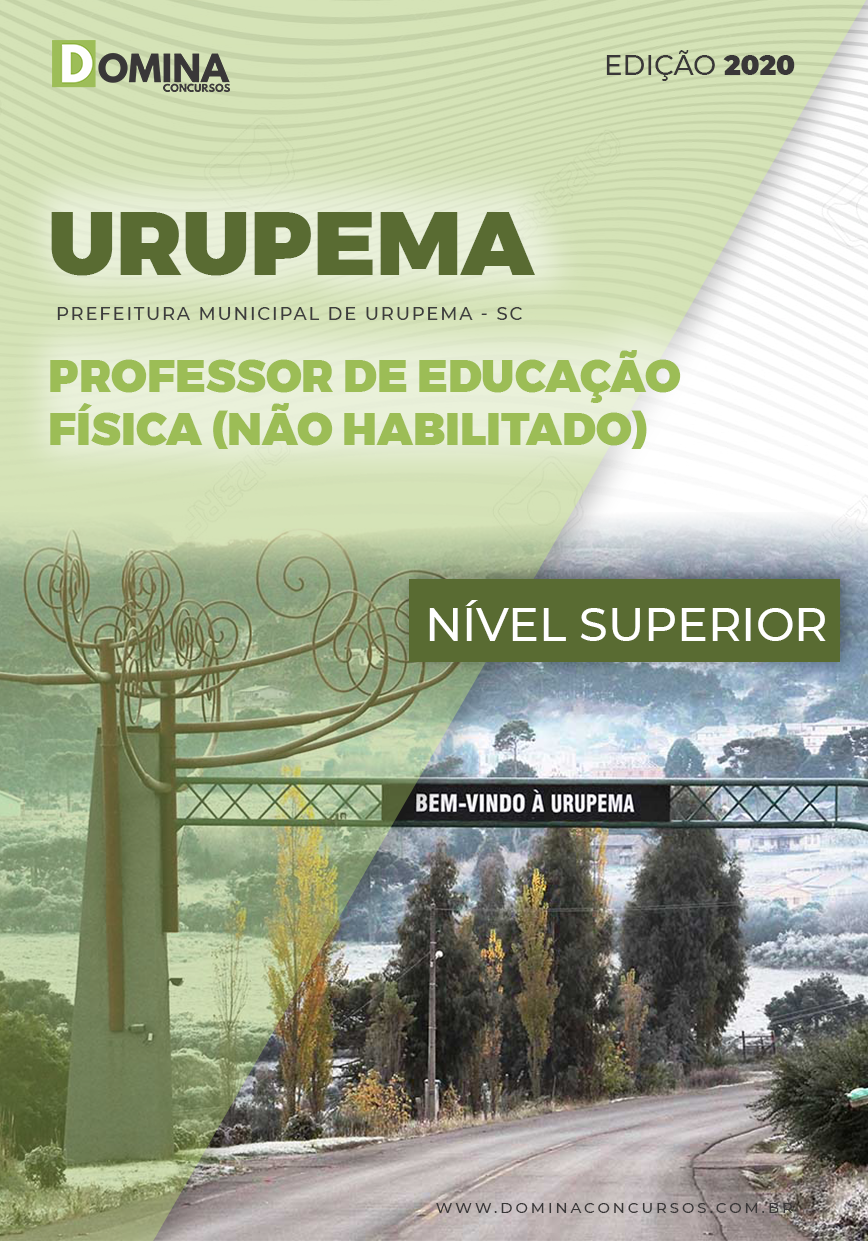 Apostila Urupema SC 2020 Professor de Educação Física