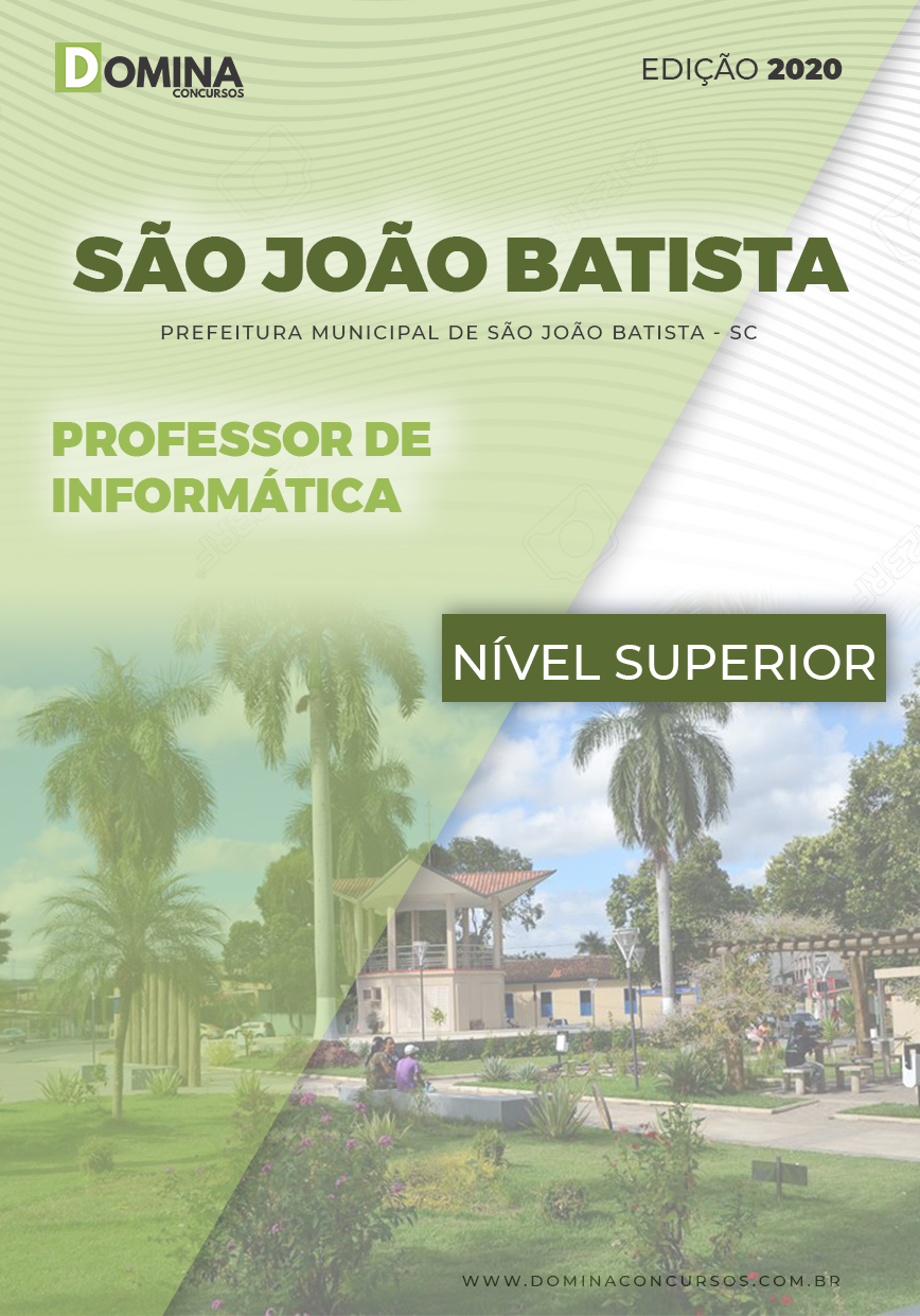 Apostila São João Batista 2020 Professor de Informática