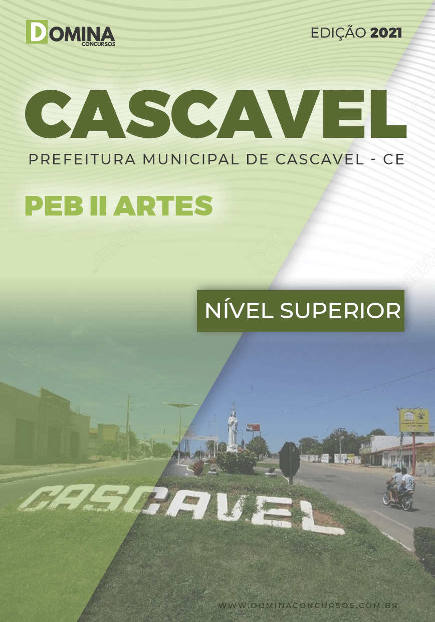 Apostila Concurso Pref Cascavel CE 2021 PEB II Artes