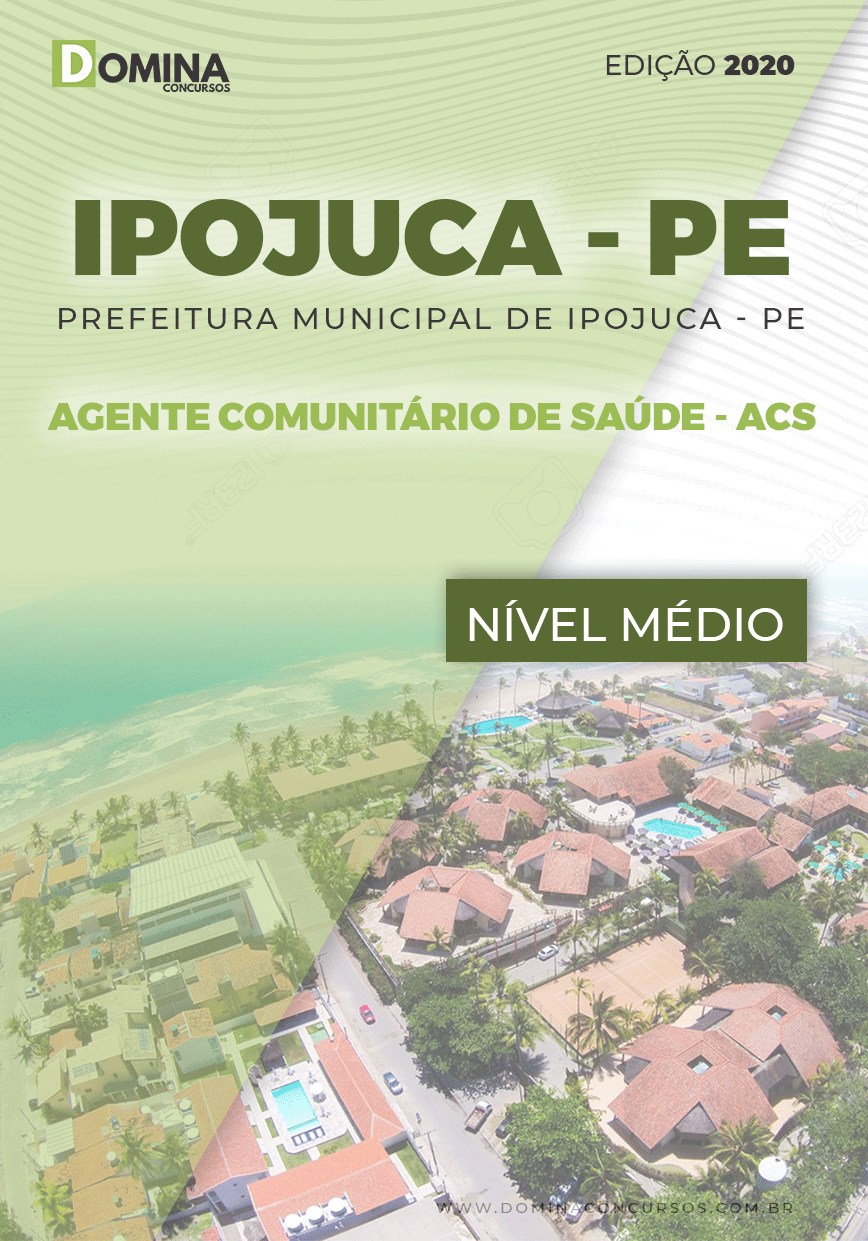 Apostila Ipojuca PE 2021 Agente Comunitário de Saúde ACS