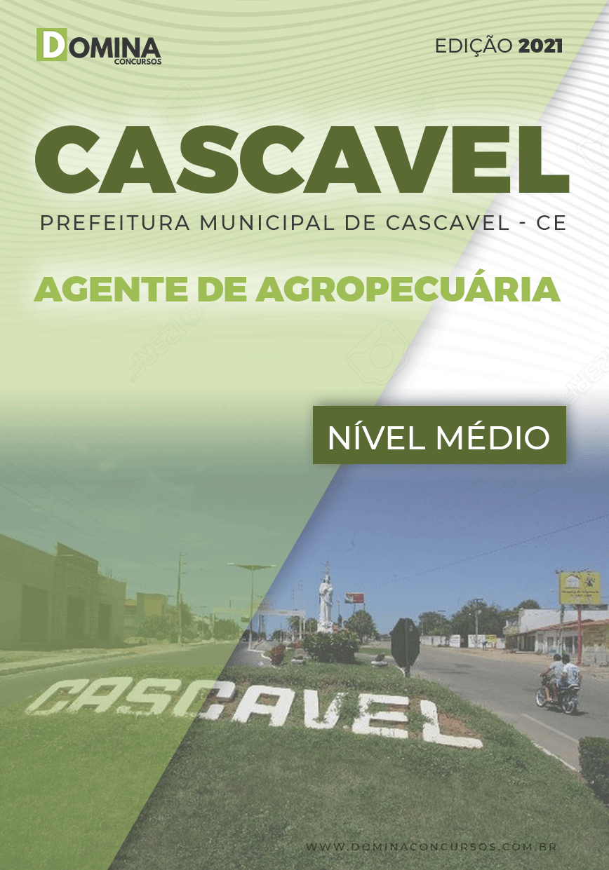 Apostila Pref Cascavel CE 2021 Agente de Agropecuária