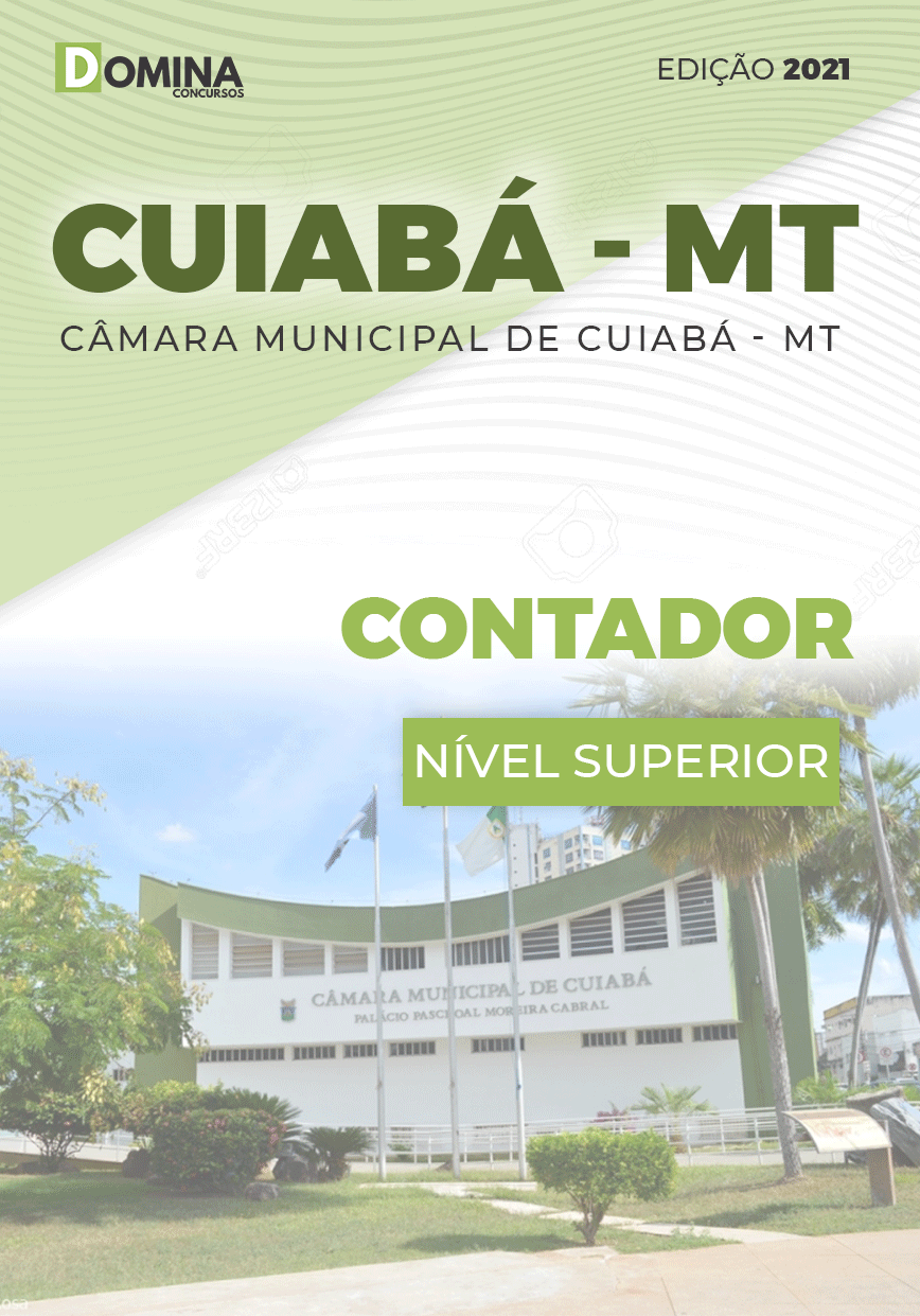 Apostila Concurso Câmara Cuiabá MT 2021 Contador