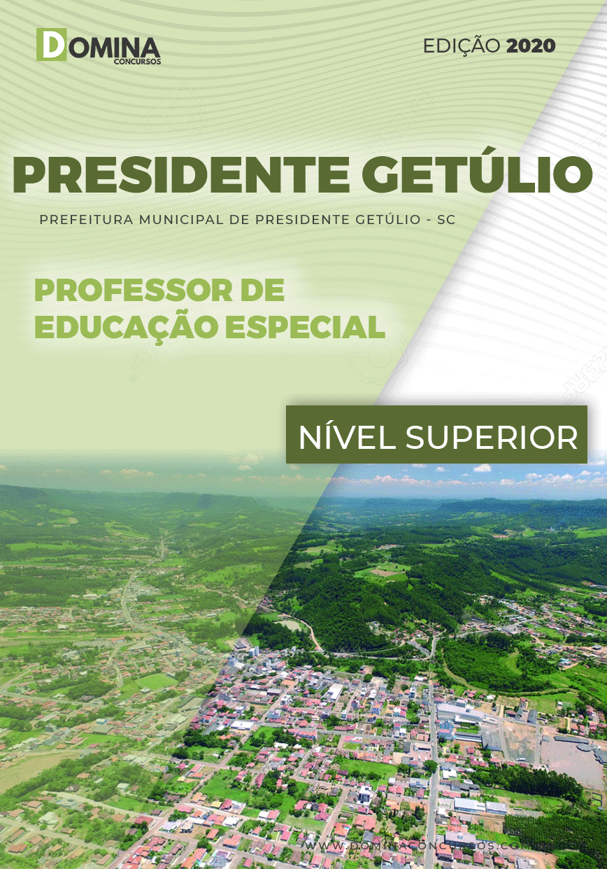 Apostila Pref Presidente Getúlio SC 2021 Prof Educação Especial