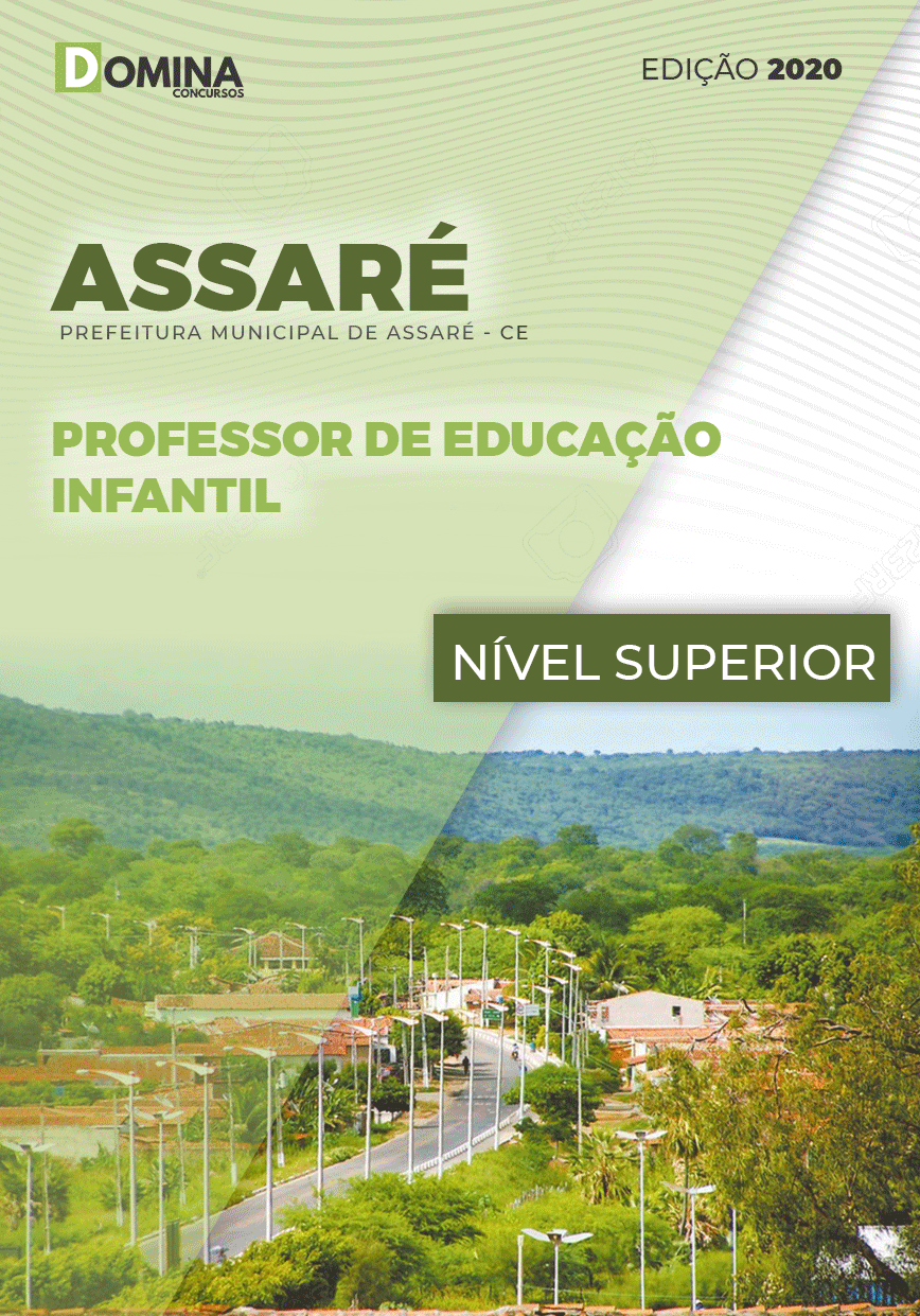 Apostila Concurso Pref Assaré CE 2021 Prof Educação Infantil