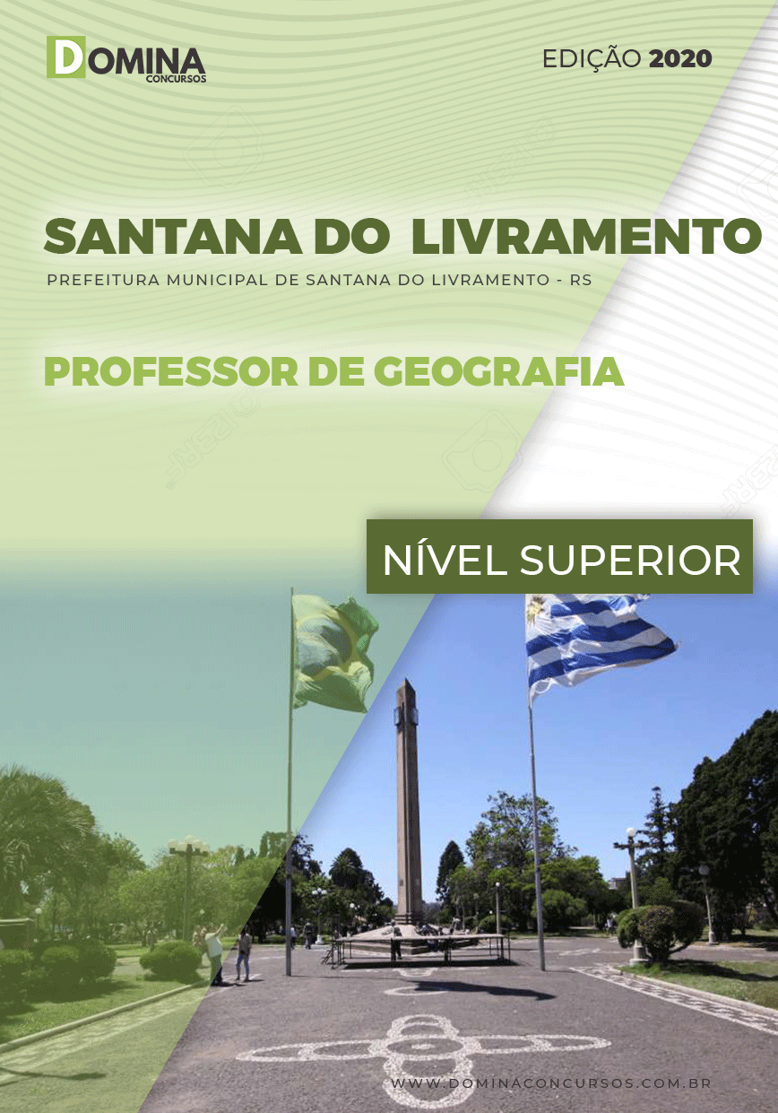 Apostila Pref Santana Livramento RS 2021 Prof Geografia