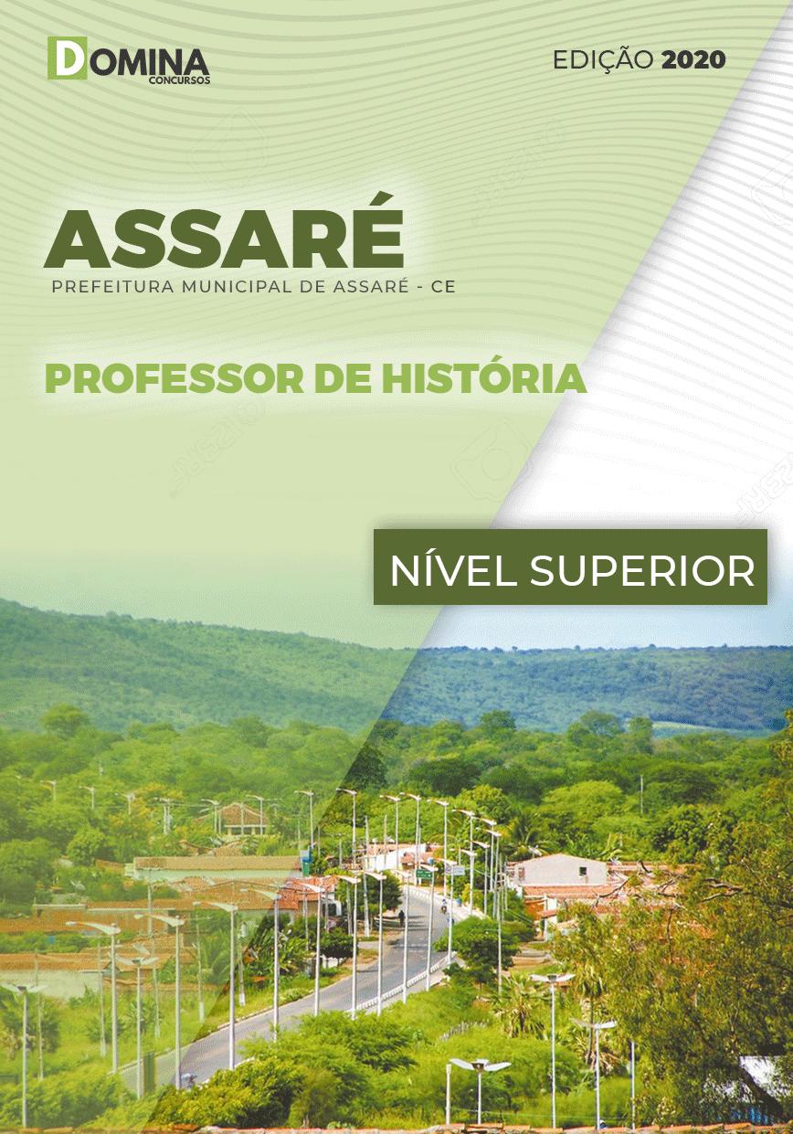 Apostila Concurso Pref Assaré CE 2021 Professor de História