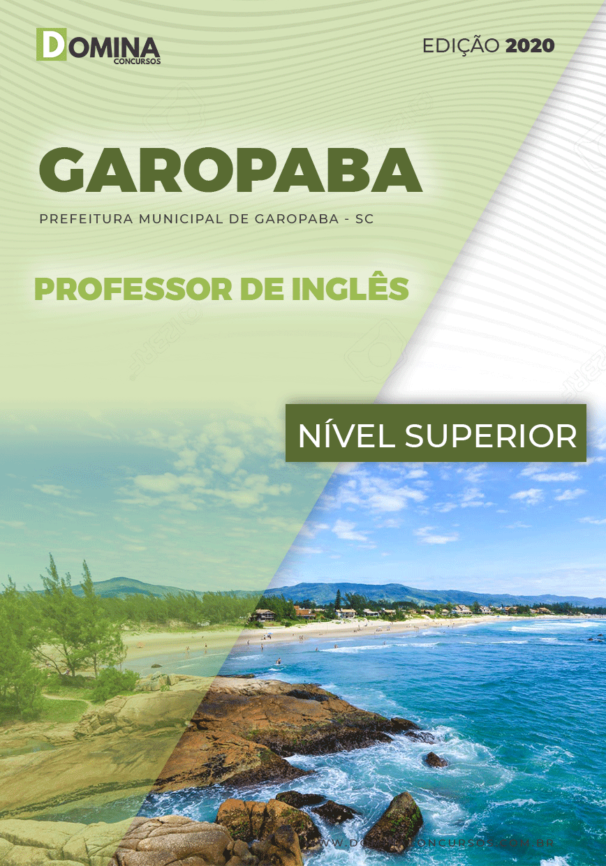 Apostila Seletivo Pref Garopaba SC 2021 Professor de Inglês