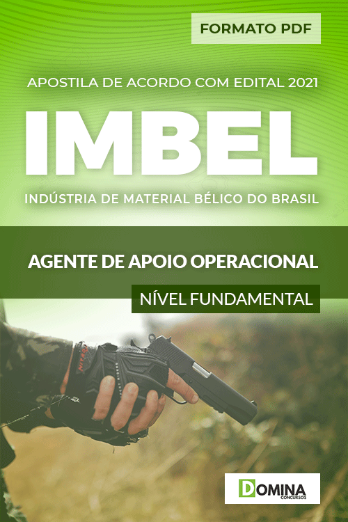 Apostila Concurso IMBEL 2021 Agente de Apoio Operacional