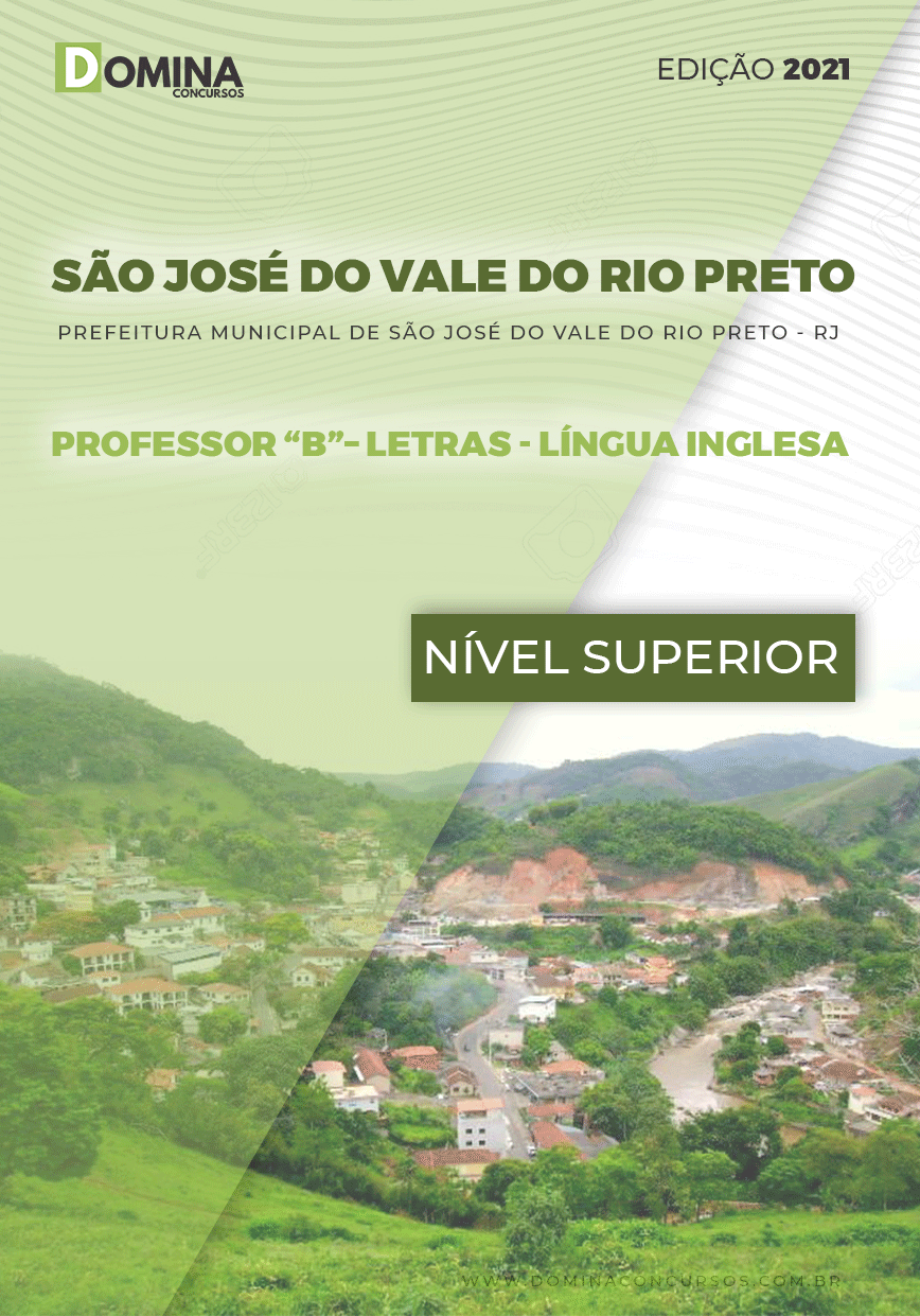 Apostila Pref São José Vale Rio Preto RJ 2021 Prof B Inglês