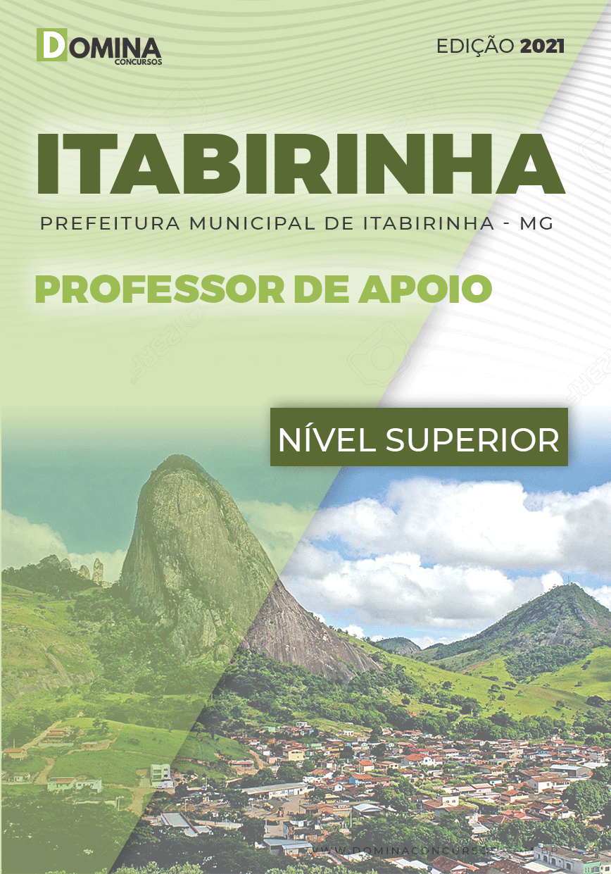 Apostila Concurso Pref Itabirinha MG 2021 Professor de Apoio