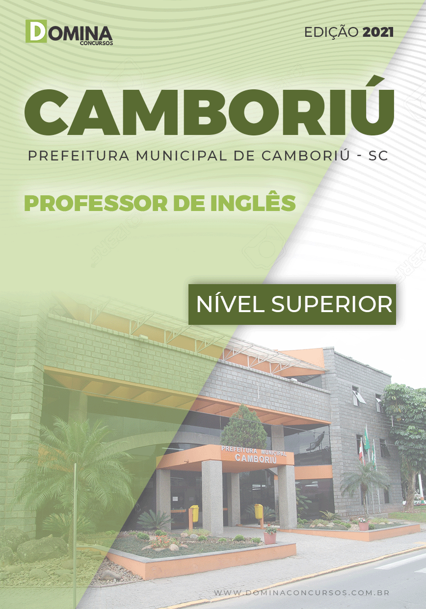 Apostila Seletivo Pref Camboriú SC 2021 Professor de Inglês