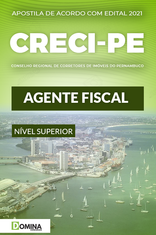 Apostila Concurso Público CRECI PE 2021 Agente Fiscal