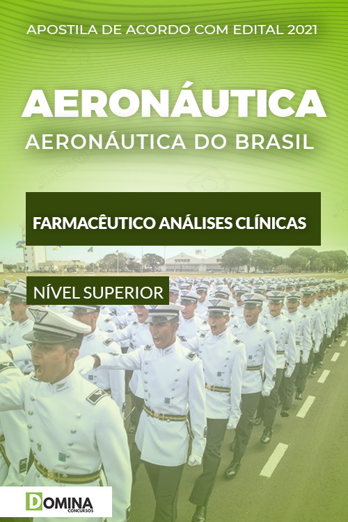 Apostila Aeronáutica 2021 Farmacêutico Análises Clínicas