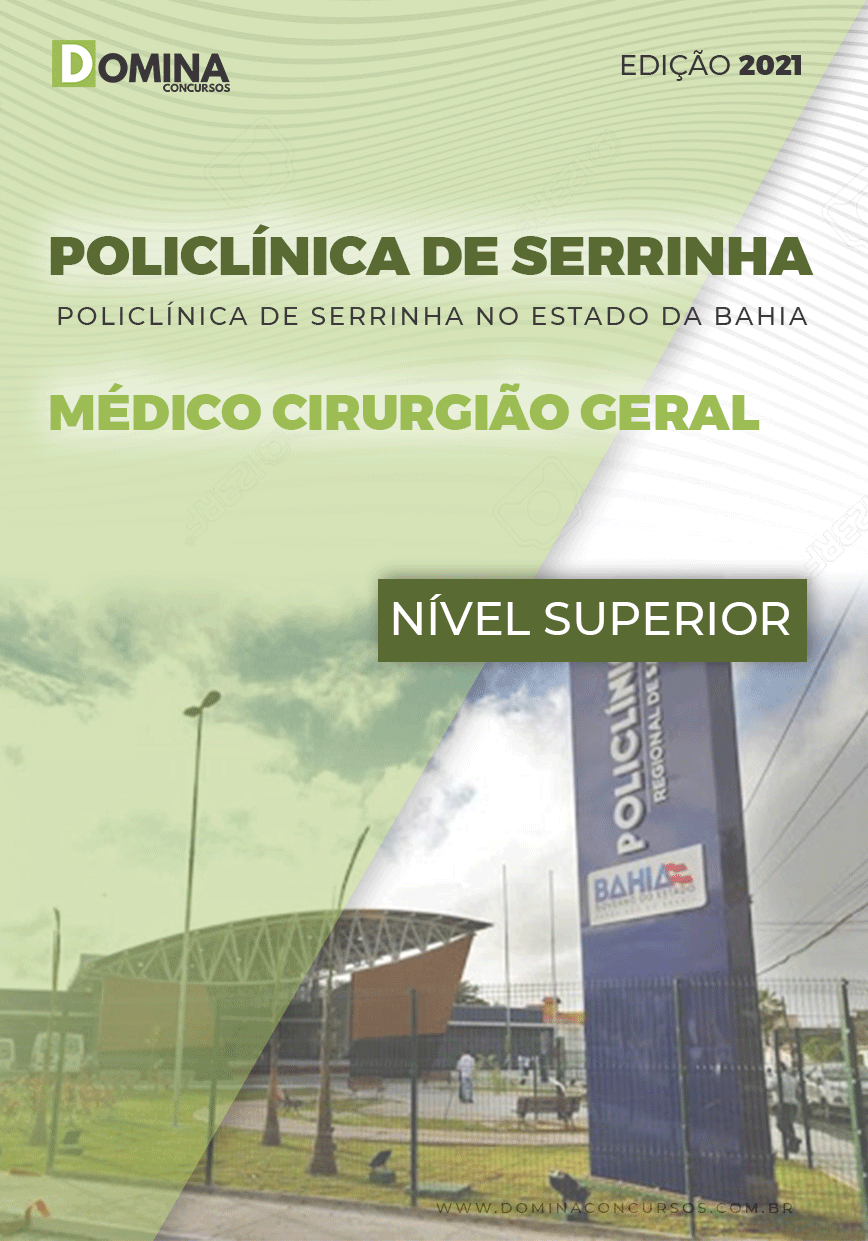 Apostila Policlínica Serrinha BA 2021 Médico Cirurgião Geral