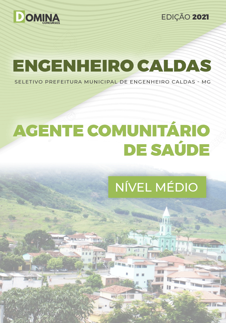 Apostila Engenheiro Caldas MG 2021 Agente Comunitário Saúde