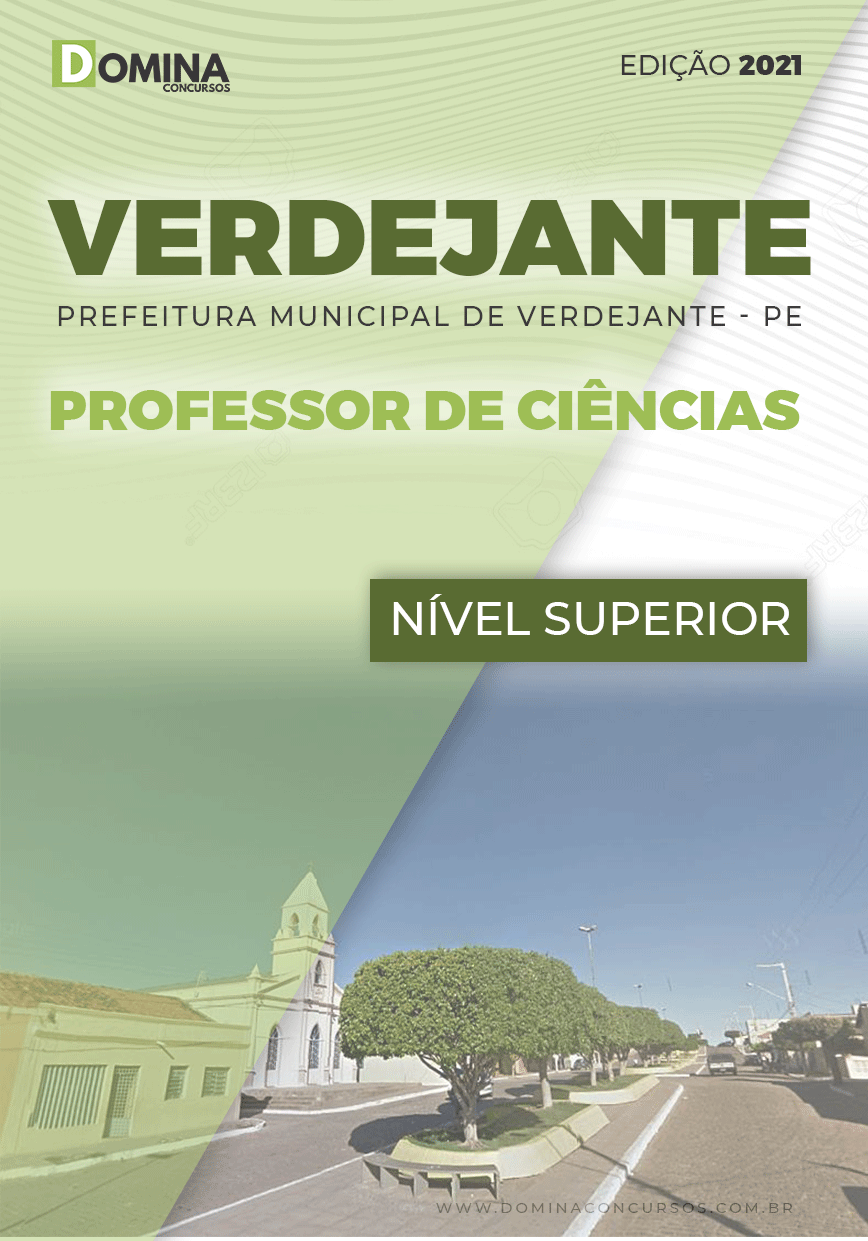 Apostila Concurso Verdejante PE 2020 Professor Ciências