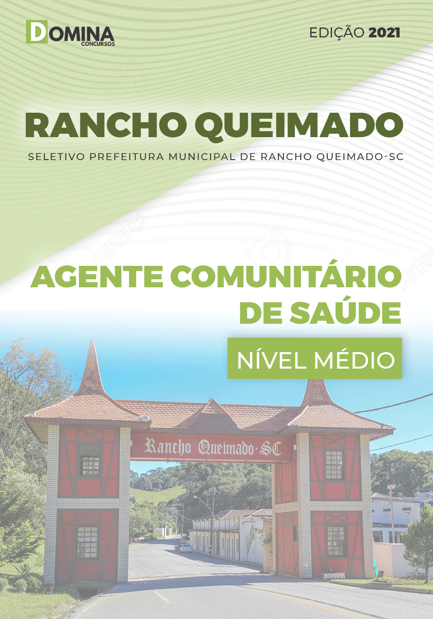 Apostila Rancho Queimado SC 2021 Agente Comunitário de Saúde