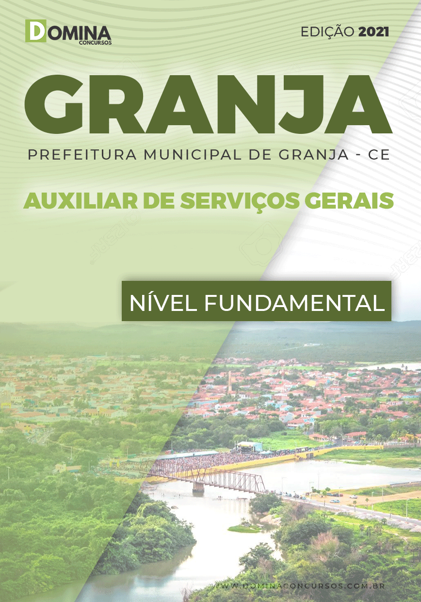 Apostila Concurso Granja CE 2021 Auxiliar de Serviços Gerais