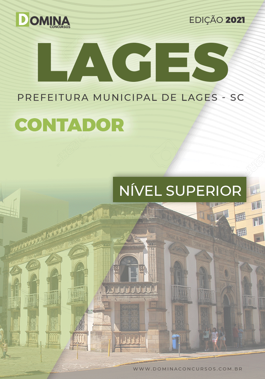 Apostila Processo Seletivo Pref Lages SC 2021 Contador