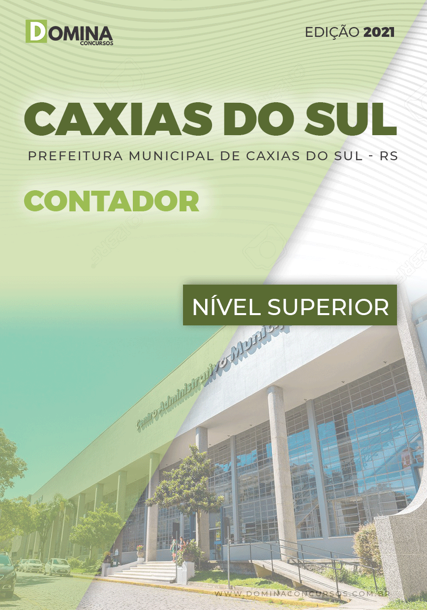 Apostila Concurso Pref Caxias do Sul RS 2021 Contador