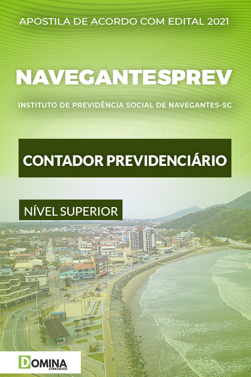 Apostila Seletivo NavegantesPrev SC 2021 Contador Previdenciário