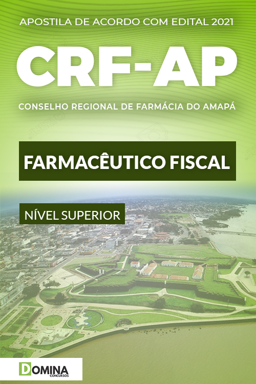 Apostila Concurso CRF AP 2021 Farmacêutico Fiscal