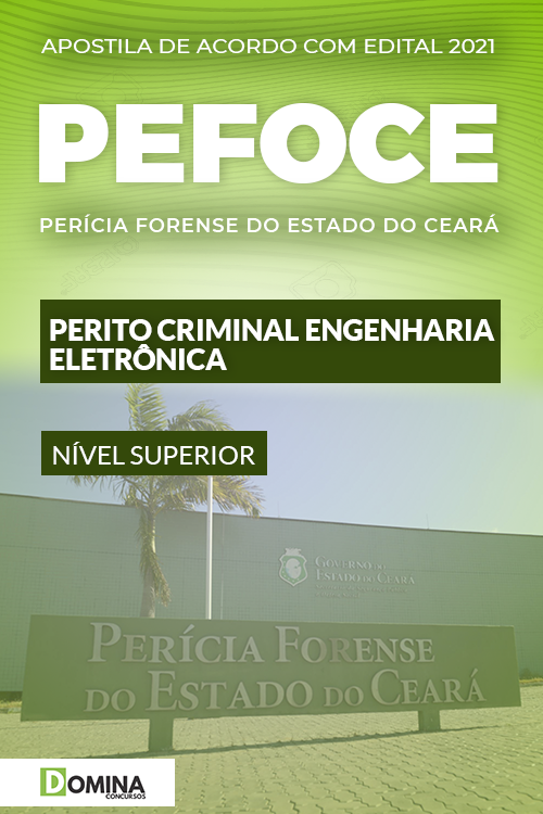 Apostila PEFOCE 2021 Perito Criminal Engenharia Eletrônica