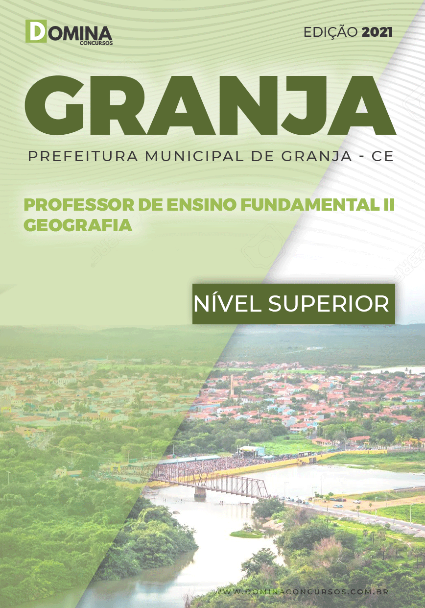 Apostila Concurso Granja CE 2021 Professor de Geografia