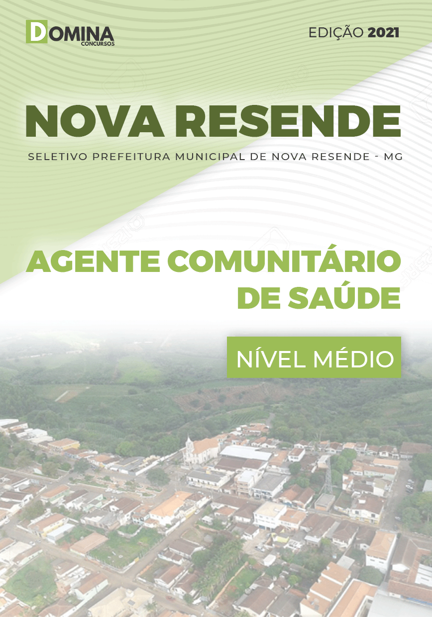 Apostila Pref Nova Resende MG 2021 Agente Comunitário de Saúde